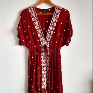 Embroidered dress